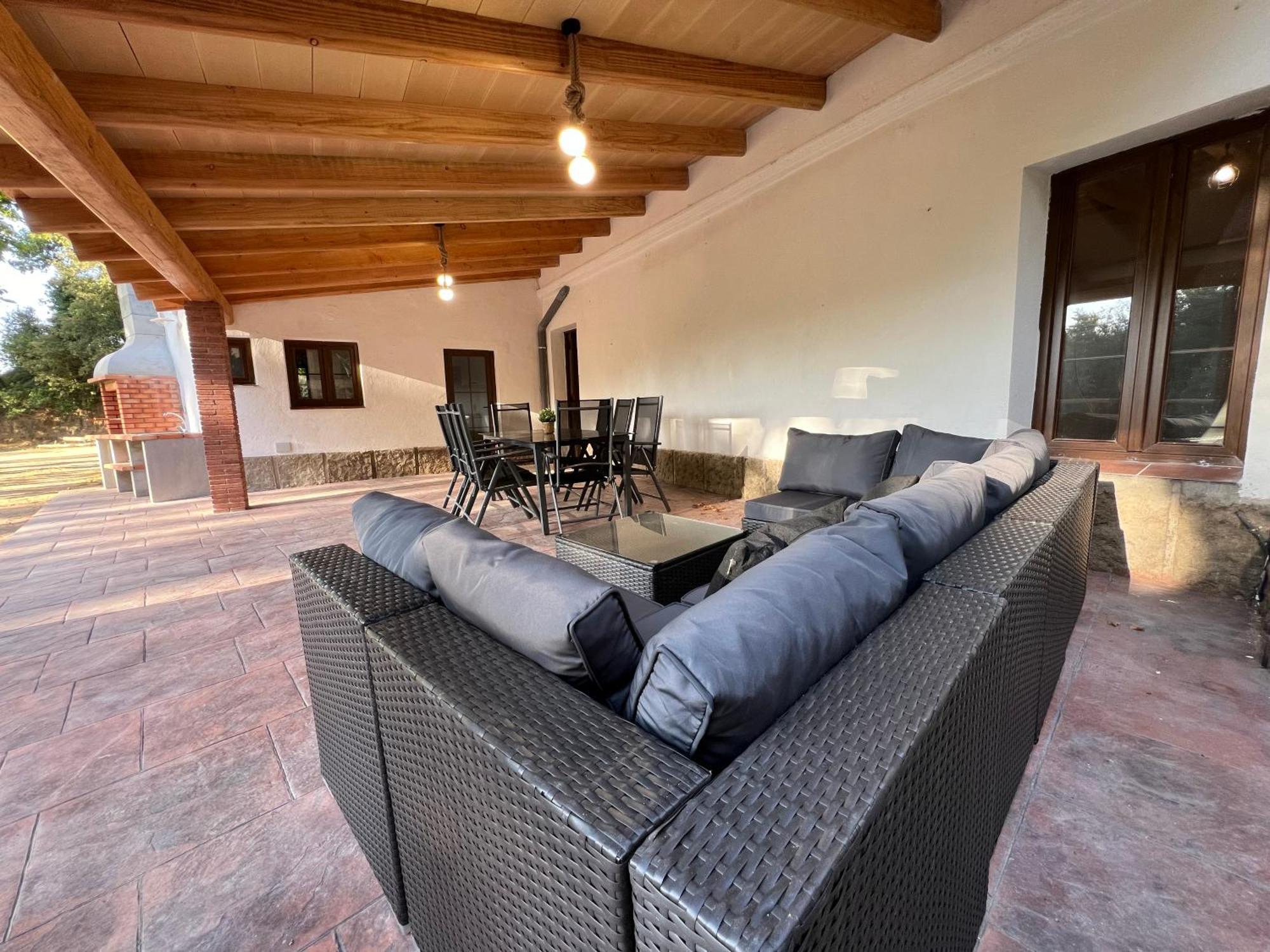 Casa Rural Can Ricos - El Mirador Del Montseny Vallgorguina 외부 사진