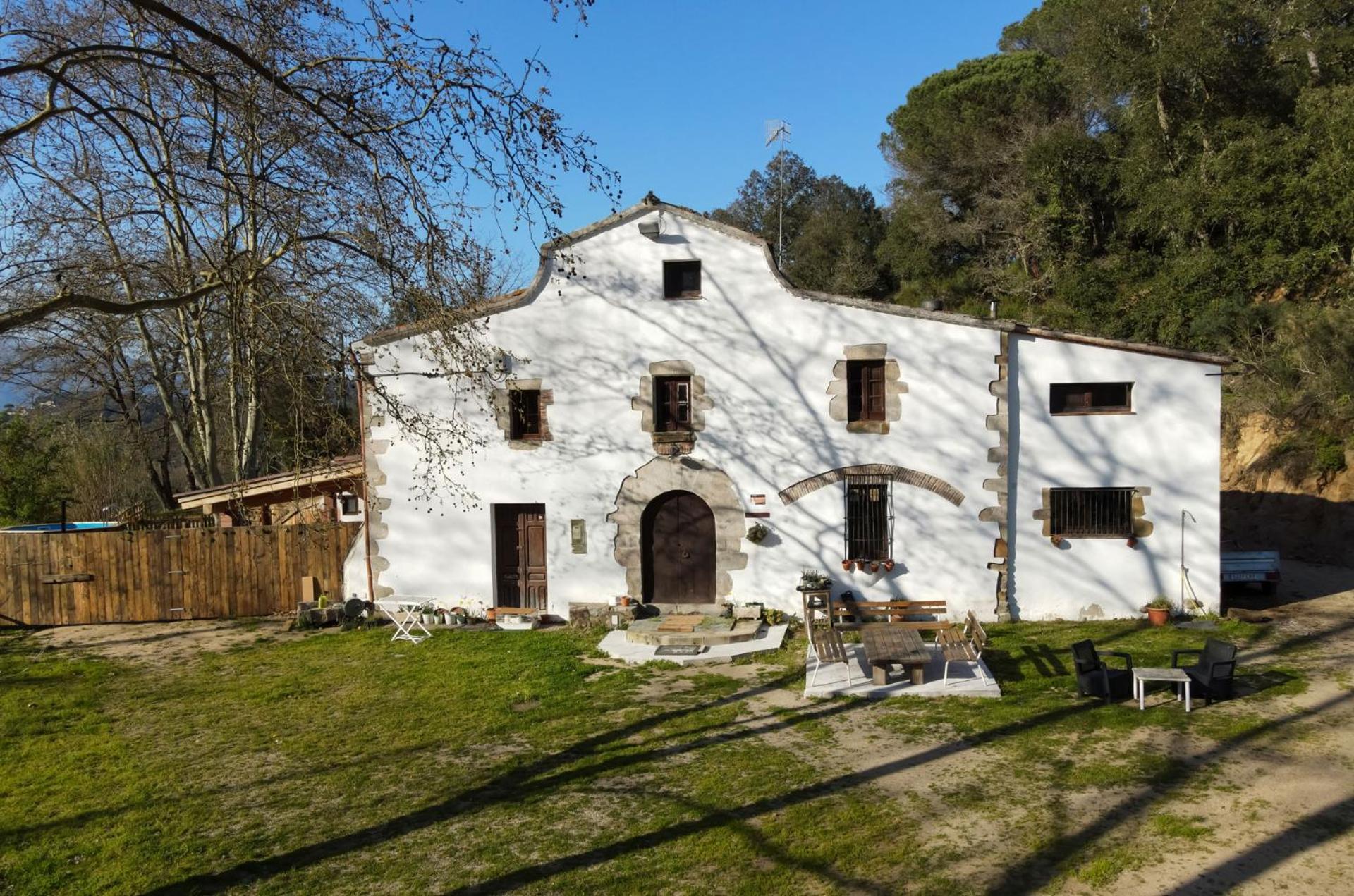 Casa Rural Can Ricos - El Mirador Del Montseny Vallgorguina 외부 사진