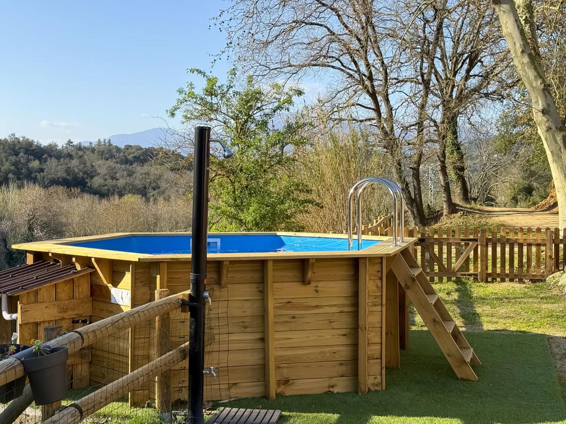 Casa Rural Can Ricos - El Mirador Del Montseny Vallgorguina 외부 사진