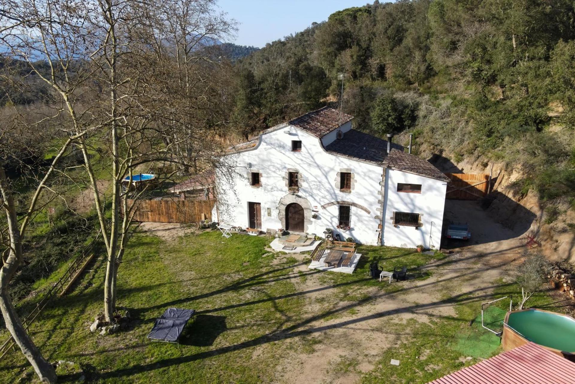 Casa Rural Can Ricos - El Mirador Del Montseny Vallgorguina 외부 사진